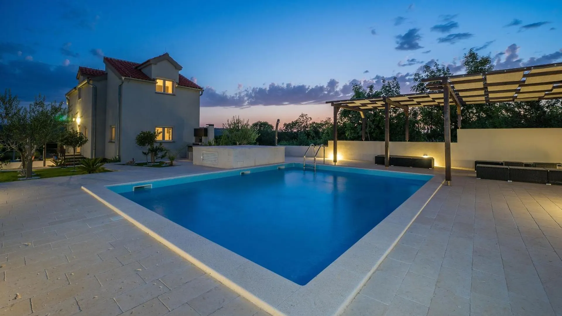 Family Friendly House With A Swimming Pool Krusevo, Novigrad - 24069 Villa Obrovac Croatia